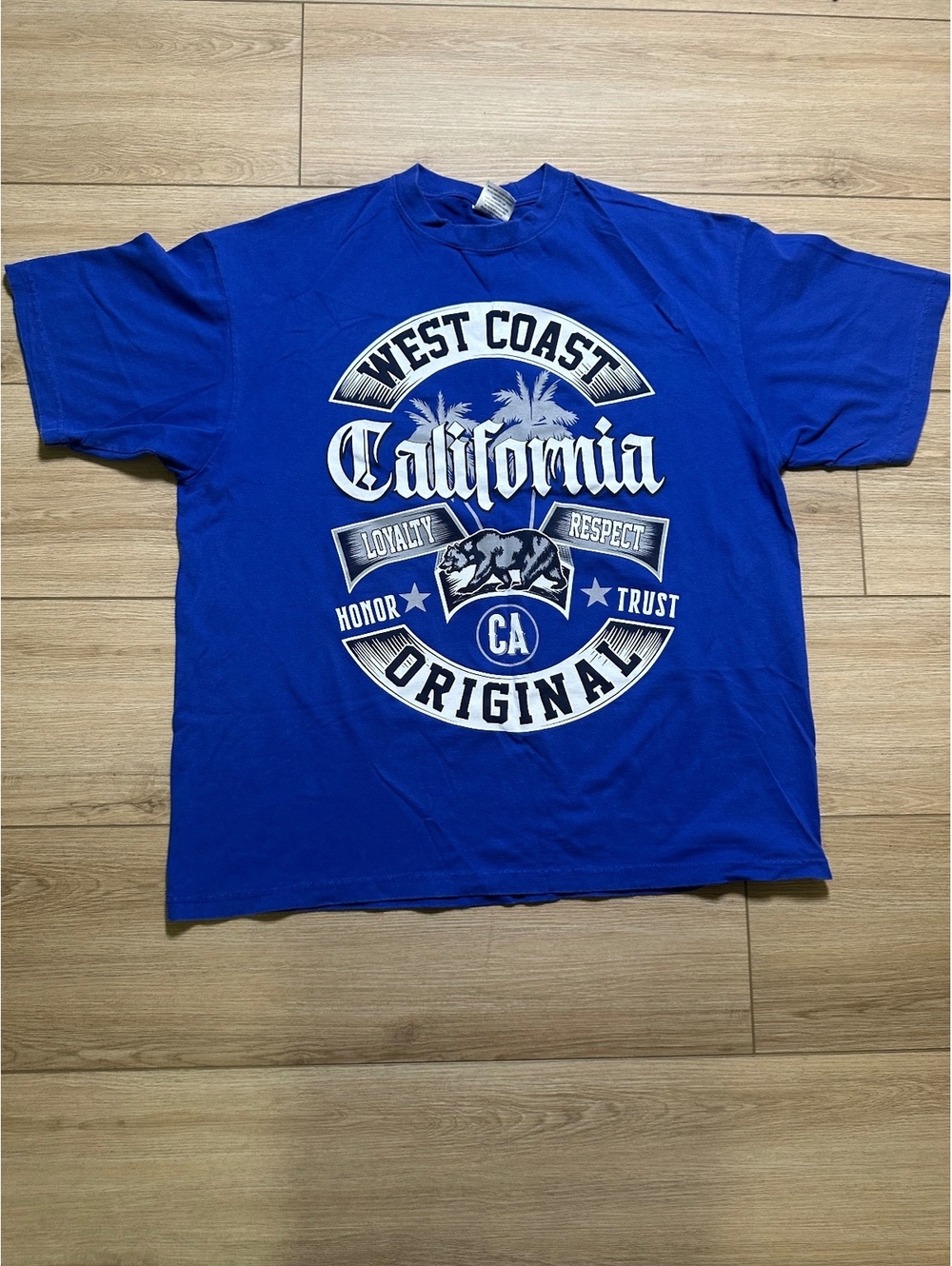 Shaka Wear Blue West Coast California Graphic T-Shirt